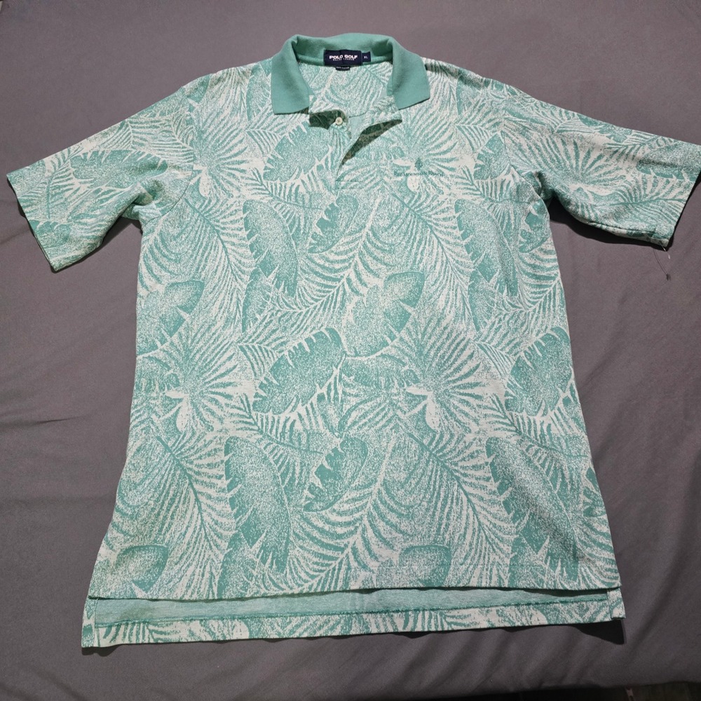 Polo Golf Ralph Lauren Polo Shirt XL Tropical Red Mountain Ranch Country Club